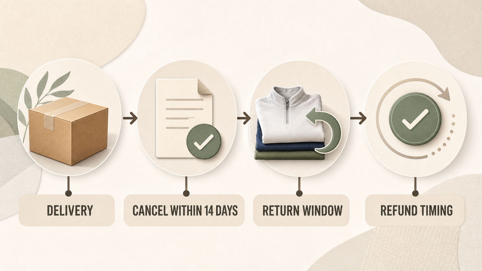 Help readers factor cancellation and return timing into the real risk of an online sportswear deal
